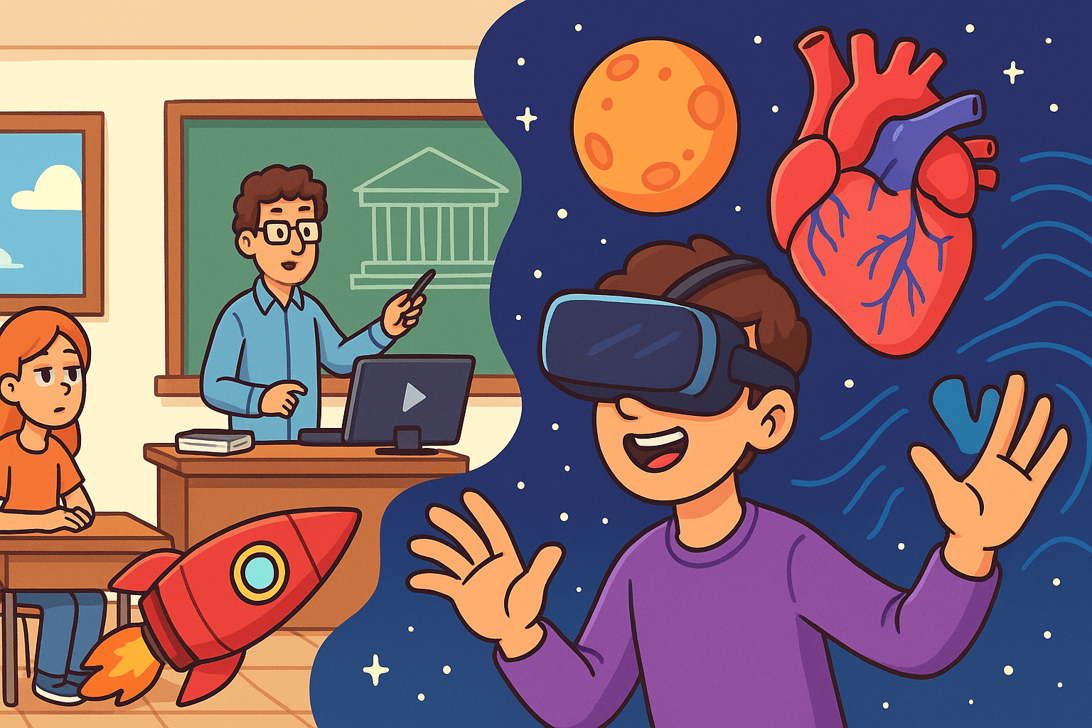 VR/AR: Transforming Education Beyond Flat Screens